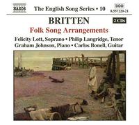 Benjamin Britten - - The Folk Songs - CD - P2222z