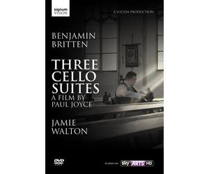 BENJAMIN BRITTEN THREE CELLO SUITES A FILM BY PAUL JOYCE DVD Brand New UK R2