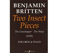 Benjamin Britten: Two Insect Pieces for Oboe and Piano (Sheet Music)