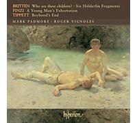 Benjamin Britten - Who Are These Children Padmore Vignoles - New CD - O600z