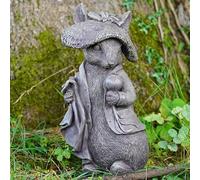 Benjamin Bunny Garden Ornament Beatrix Potter Peter Rabbit Resin Outdoor Statue Sculpture Hare Decoration Large Home Decor