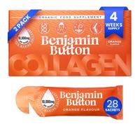 Benjamin Button Orange 10,000mg Marine Collagen Liquid Sachets x 28