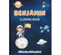 Benjamin Coloring Book: Affirmations Coloring Book, A Creative Journey of Positive Empowerments