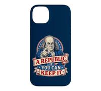 Benjamin Franklin A Republic If You Can Keep It Case for iPhone 14 Plus