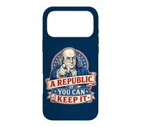 Benjamin Franklin A Republic If You Can Keep It Case for iPhone 17 Pro Max