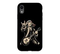 Benjamin Franklin Funny American President Rock Guitarist Case for iPhone XR