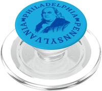 Benjamin Franklin Philadelphia Pennsylvania Patriotic Philly PopSockets PopGrip for MagSafe