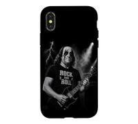 Benjamin Franklin Rock & Roll Guitar Vintage Music Lover Case for iPhone X/XS