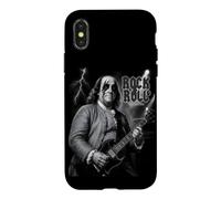 Benjamin Franklin Rock & Roll Guitar Vintage Music Lover Case for iPhone X/XS