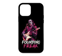 Benjamin Franklin Vampire Playing Guitar Founding Freak Goth Case for iPhone 12 mini