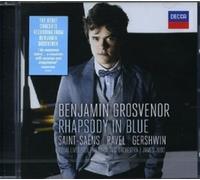 BENJAMIN GROSVENOR - GEORGE GERSHWIN-RHAPSODY IN BLUE CD 10 TRACKS NEW