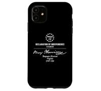 Benjamin Harrison Signature Declaration Of Independence Case for iPhone 11