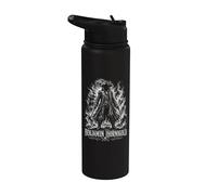 Benjamin Hornigold Pirate Captain Dark Legend Stainless Steel Insulated Water Bottle