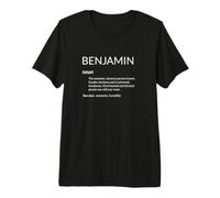 Benjamin is The Best Funny Name Definition Ben Benjamin Premium T-Shirt