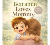 Benjamin Loves His Mommy: A Heartwarming Mother’s Day Story About Love, Hugs, and Special Moments Together (Three Hearts Personalized Baby Name Books (Benjamin))