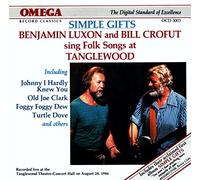 Benjamin Luxon - Simple Gifts: Benjamin Luxon and Bill Crofut Sing Folk Songs at Tanglewood