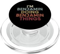 Benjamin Name Benjamin Personalized Name First Given PopSockets PopGrip for MagSafe