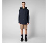 Benjamin Rain Jacket, male, Save The Duck, Rain Jackets, Blue, 2XL, Jackets 2XL