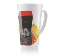 Benjamin Tate Design A Special Present For Her Latte Mug in Natural | Size: 100 cm Benjamin Tate Design Natural 100 cm