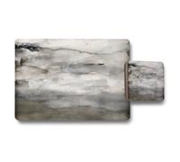 Benjamin Tate Design Abstract Art Placemat And Coaster Set With Wood Backing Designer Print Limited Edition