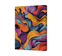 Benjamin Tate Design Abstract Contemporary Canvas Art Print Gallery Wrapped On Deep Wood Frame