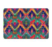Benjamin Tate Design Abstract ethnic ikat pattern (Placemat)