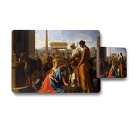 Benjamin Tate Design Adoration Of The Magi Religious Art Placemats And Coaster Set