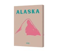 Benjamin Tate Design Alaska Ice Canvas Art Print Mountain Landscape Wall Decor Handmade