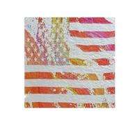 Benjamin Tate Design American Flag Flare Splash Back in Natural Benjamin Tate Design Natural