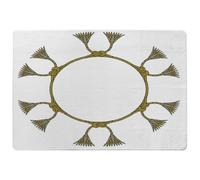 Benjamin Tate Design Ancient Egyptian Lotus Motifs Special Soft Home Rug