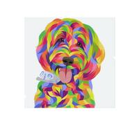 Benjamin Tate Design Animal Dog Illustration Pop Art Designer Splash Back Designer Style