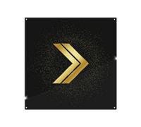 Benjamin Tate Design Arrow Gold Splash Back Designer Style