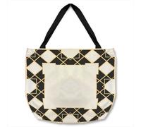 Benjamin Tate Design Art Deco Diamond Border Tote Bat Designer Style
