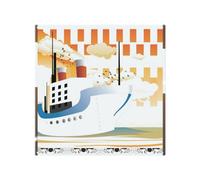 Benjamin Tate Design Art Deco Ship Splash Back Designer Style