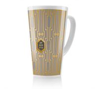 Benjamin Tate Design Art Deco Style Latte Mug, Stunning Designer Mug Fit For Any Home, Treat Yourself Or A Loved One