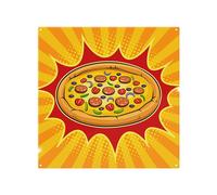 Benjamin Tate Design art retro Designer Splash Back in Natural Benjamin Tate Design Natural