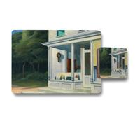 Benjamin Tate Design Artistic White House Porch Placemat And Coaster Set