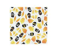 Benjamin Tate Design Autumn Leaves & Halloween Skulls Splash Back Designer Style