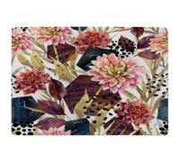 Benjamin Tate Design Autumn Watercolor Floral Arrangement Special Soft Home Rug