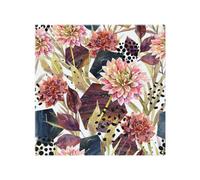 Benjamin Tate Design Autumn Watercolor Floral Arrangement Splash Back Designer Style