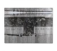 Benjamin Tate Design Battle Of Britain London Glass Chopping Board