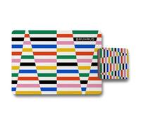 Benjamin Tate Design Bauhaus Geometric Placemat And Coaster Set 12 Pieces 11X8 Inches