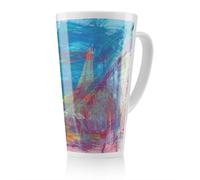 Benjamin Tate Design Below The Tower Latte Mug in Natural | Size: 100 cm Benjamin Tate Design Natural 100 cm