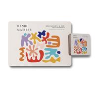 Benjamin Tate Design Berggruen And Cie Henri Matisse Collection Placemat And Coaster Set Limited Edition Artwork On Wood