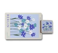 Benjamin Tate Design Berlin Flower Market Placemat Coaster Set Wood Backed Flower Market Collection Limited Edition No 12