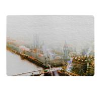 Benjamin Tate Design Big Ben In The Mist Rug in Natural | Size: Large Benjamin Tate Design Natural Large