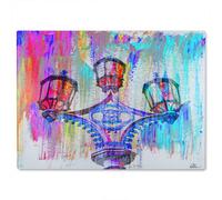 Benjamin Tate Design Big Ben Street Lamps Glass Chopping Boarddesigner Style