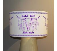 Benjamin Tate Design boho chic native american ceiling lamp shade in Natural Benjamin Tate Design Natural