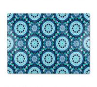 Benjamin Tate Design Boho Magic Symbol Glass Chopping Boarddesigner Style