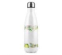 Benjamin Tate Design Border Of Botanical Leaves Stainless Steel Bottle Designer Style